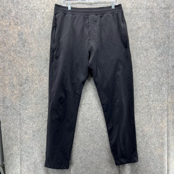 Public Rec Sweatpants Men 36x32 Adult Black Pockets Jogger Pants Athletic Fit - Picture 1 of 12